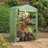 4 Tier Polypropylene Mini Greenhouse