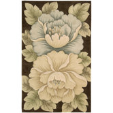 Tropics Brown Novelty Rug