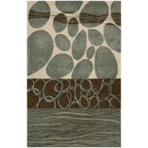 Dimensions Blue/Brown Rug