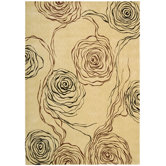Parallels Ivory Rug