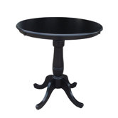 Round Top Pedestal Table