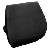 Memory Foam Massage Lumbar Cushion with Heat