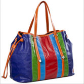 Head Over Heels Stripe Drawstring Tote