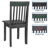 Personalized Avalon Chair in Gray