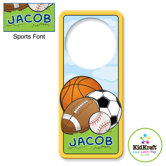 Personalized Sports Door Hanger