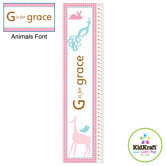 Personalized Girl Growth Chart