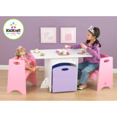 Kids' 4 Piece Table and Chair Set