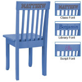 Personalized Avalon Chair in Cornflower