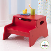 Step N' Store Stool in Red