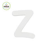 Z Letter in White