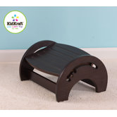 Adjustable Stool for Nursing in Espresso