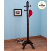 Personalized Deluxe Clothes Pole in Espresso