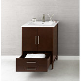 Juno 24" Bathroom Vanity with Ceramic Sinktop