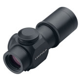 Tactical Prismatic Rifle Scope 1x14mm Illum Circle Plex Reticle in Matte Black