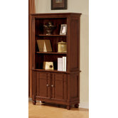 Artisan Door Bookcase in Auburn Cherry