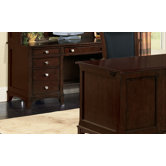 Kennett Square Computer Credenza in Dark Chocolate
