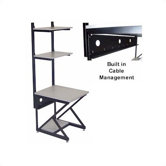 24" Performance LAN Station Work Bench