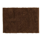 Oh So Shaggy Chocolate Truffle Rug