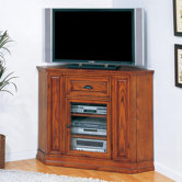 Riley Holliday 46" Corner TV Stand