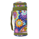 Bottle Sleeve in Cobalt Paisley