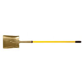 Square Point Shovels - d handle square point shovel w/fiberglass handle