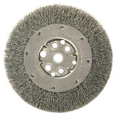 Narrow Face Crimped Wire Wheels-DM Series - dm4s .0104/ss crimped wire wheel 1/2-3/8" ar