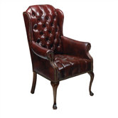Tufted Leather Chair