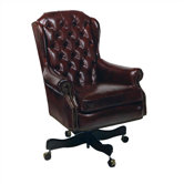 High-Back Leather Executive Chair