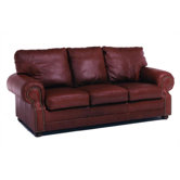 Chelshire Queen Leather Sleeper Sofa