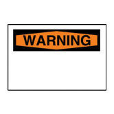 X 10" Laser Labels With Warning Header