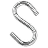 S Hooks - #61/blu-krome s hook