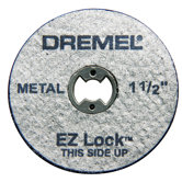5 Count 1-1/2" EZ Lock Cutoff Wheels  EZ456