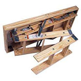 10' Wooden Attic Ladder WH2210