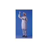 White Tyvek&reg; Full-Cut Long Sleeve White Lab Coat With 5 Snaps And 2 Pockets (30 Per Case)