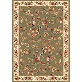 Cambridge Sage/Ivory Floral Vine Rug