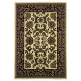 Cambridge Ivory/Red Kashan Rug