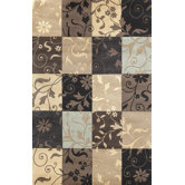 Emerald Seaside Aegean Scroll Rug
