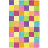 Kidding Around Girls' Blocks Kids Rug