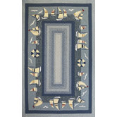 Fairfax Sailboats Novelty Rug