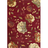 Lifestyles Red Capri Rug