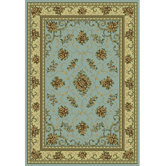 Monte Carlo II Blue Antique Floral Rug