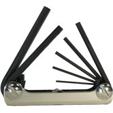 7 Piece Set Standard Folding Torx Keys 22571