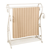 Whitewash Quilt Rack
