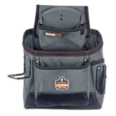 Arsenal 15-Pocket Tool and Fastener Pouch in Gray