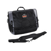 Arsenal Laptop Messenger Bag in Black
