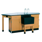 Labview 4 Student Workstation With Door/ Drawer
