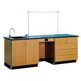 8' Wide Instructor's Desk