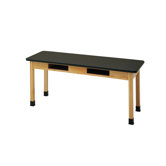 Plain Apron Science Table With 2 Book Compartments