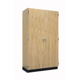 Hinged Storage Case With Oak Doors