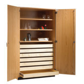 Rock and Paper Storage Cabinet